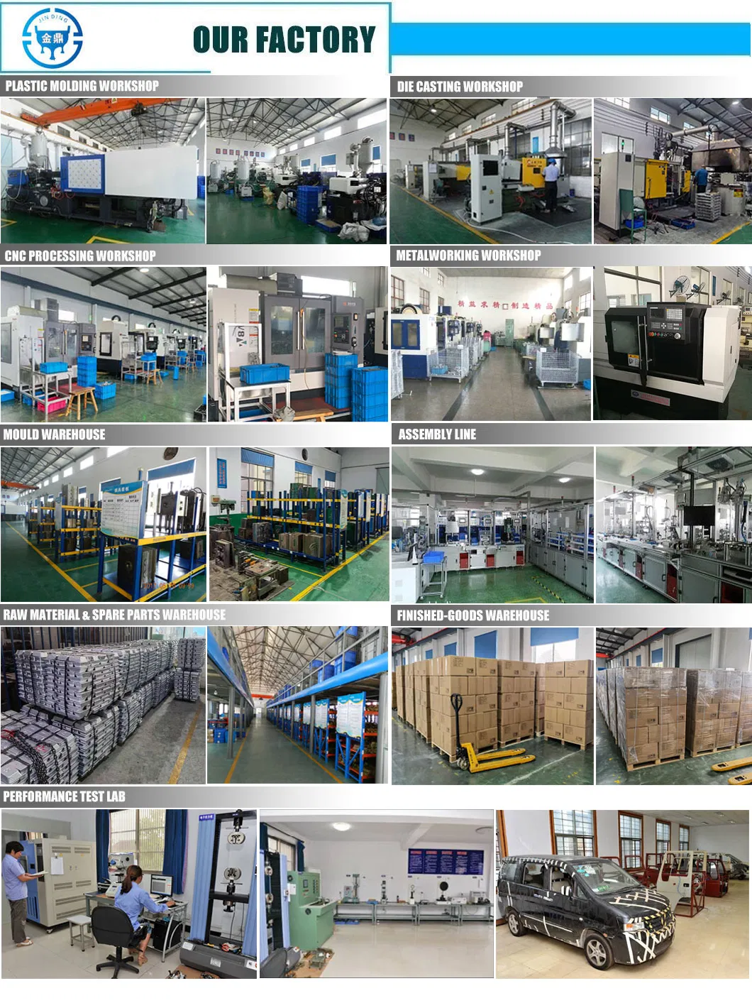 Custom Made Aluminum Auto/Vehicle/Industrial Equipment Die Cast Aluminium Mould